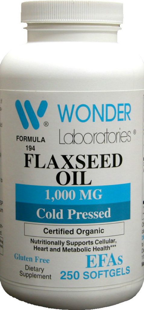 wonder laboratories flaxseed oil